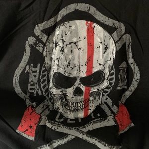 Nine Line Firefighter Tee